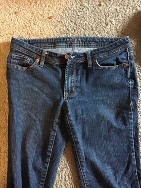 Bitten by Sarah Jessica Parker Dark Blue Straight-Leg Jeans